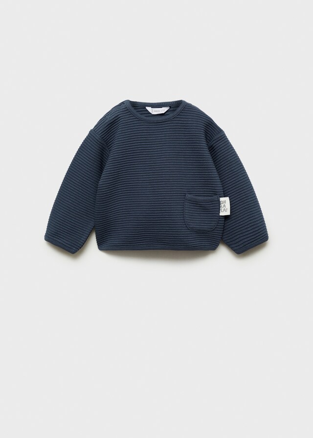 Mango Pantaloni Jogger Texture