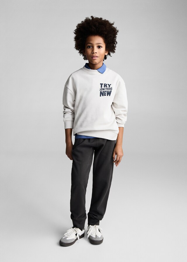 Mango Pantaloni Jogger Vita Elasticizzata