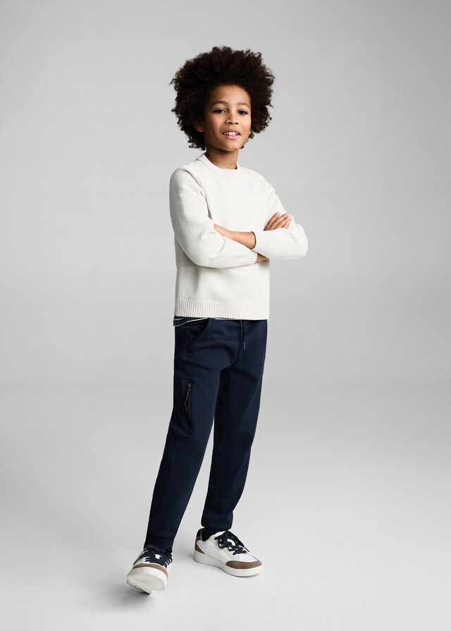 Mango Pantaloni Jogger Vita Elasticizzata