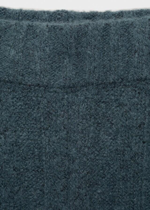 Mango Pantaloni Maglia A Coste