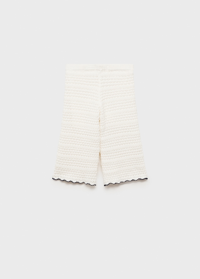 Mango Pantaloni Maglia Traforata