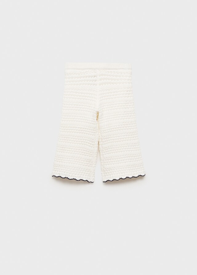 Mango Pantaloni Maglia Traforata