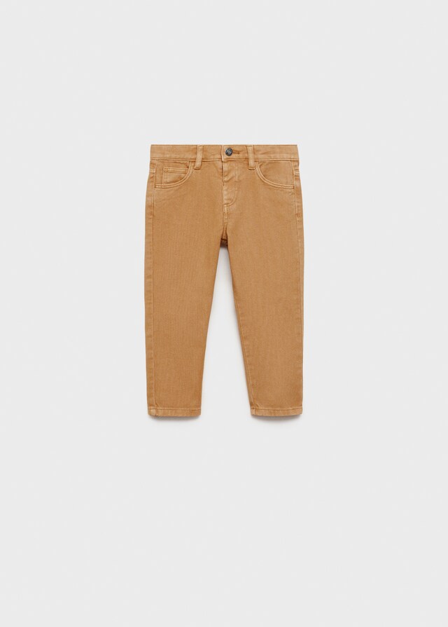 Mango Pantaloni Skinny Cotone