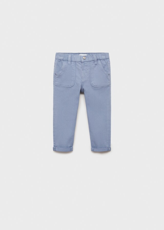 Mango Pantaloni Skinny Cotone