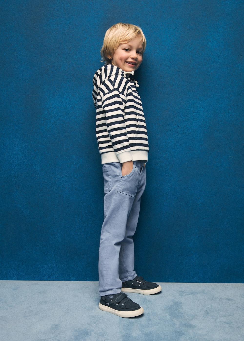 Mango Pantaloni skinny cotone