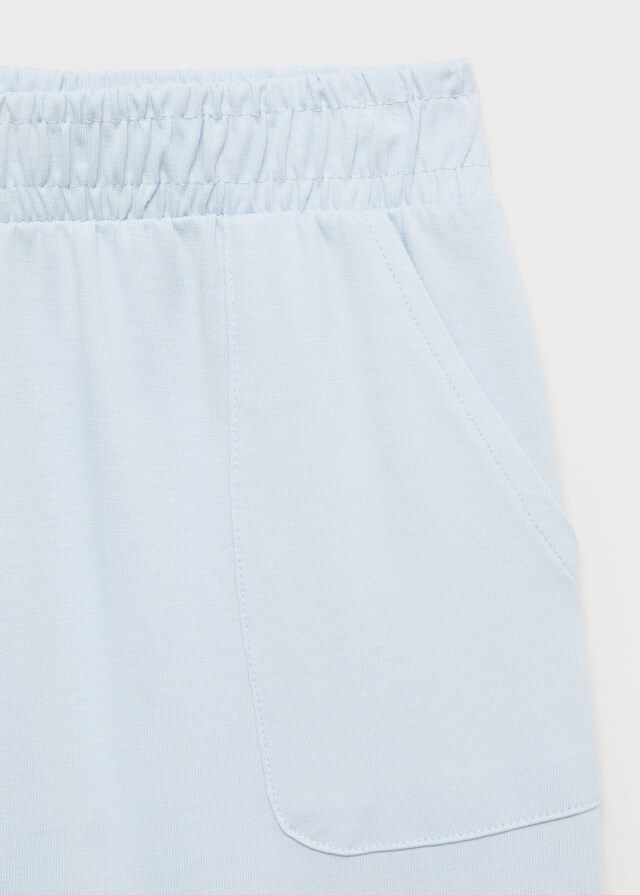 Mango Pantaloni Vita Elasticizzata