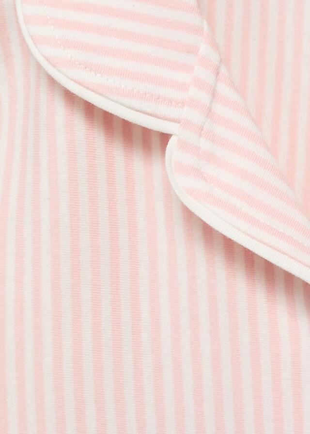 Mango Pigiama Corto Righe