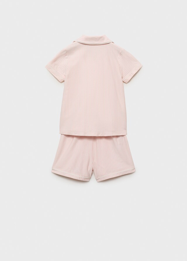 Mango Pigiama Corto Righe