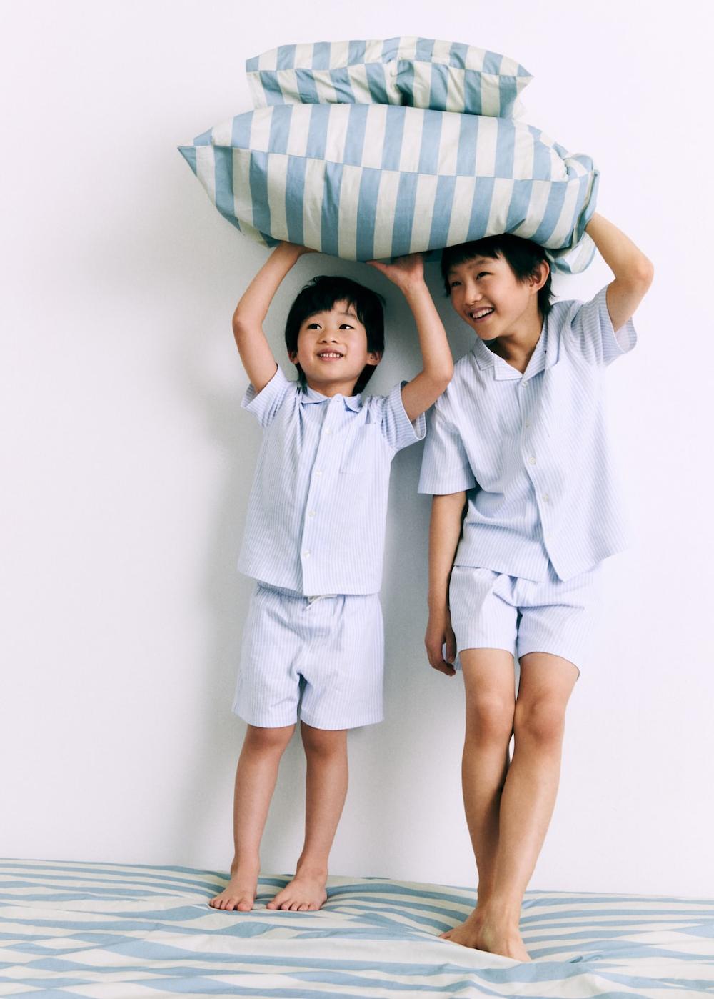 Mango Pigiama corto righe