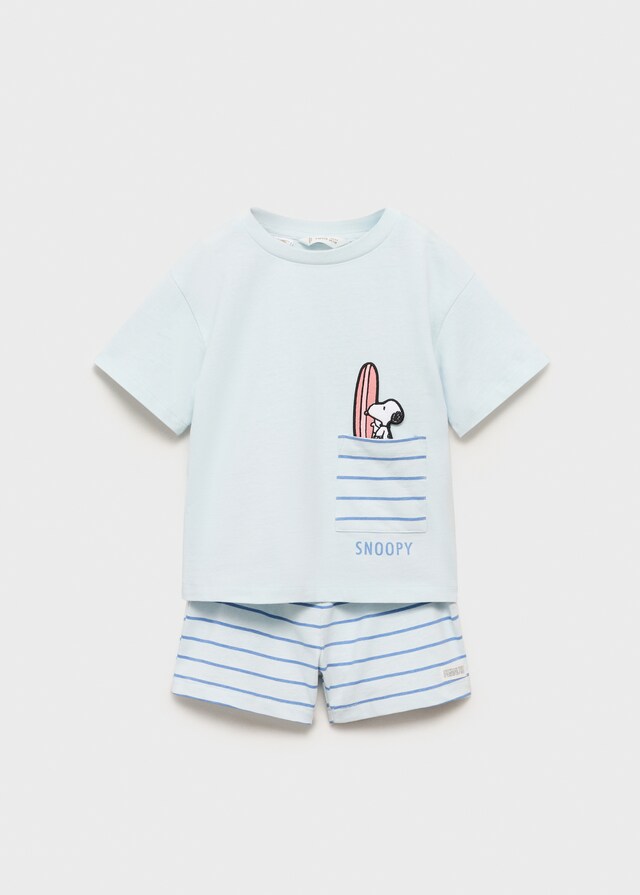 Mango Pigiama Corto Snoopy
