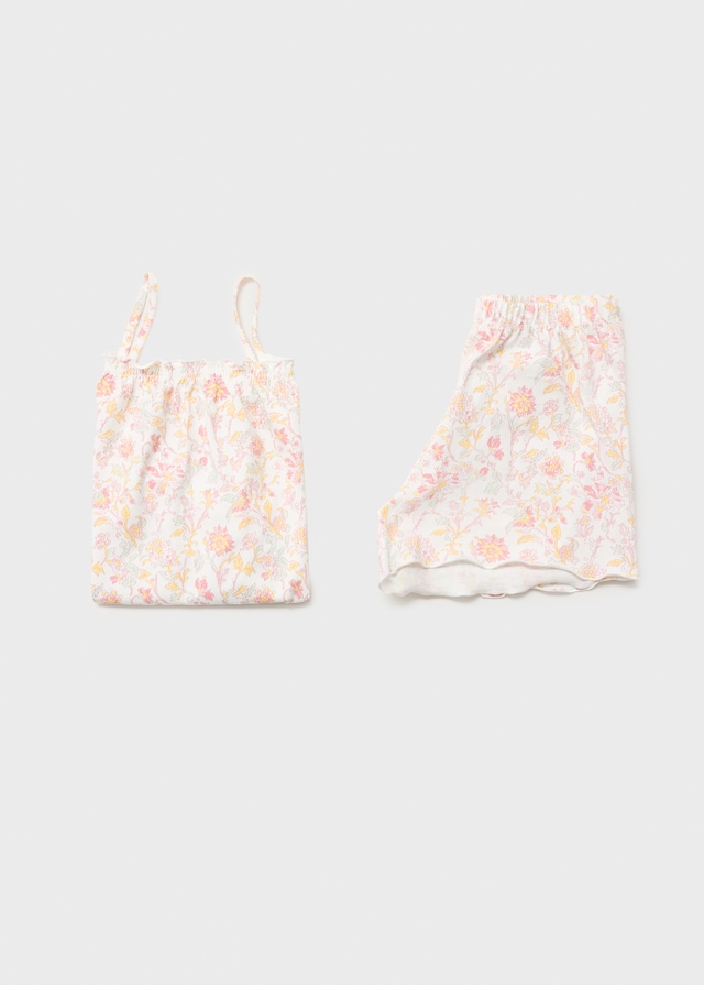 Mango Pigiama Corto Stampato