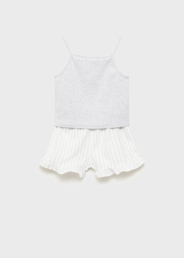 Mango Pigiama Cotone Combinato