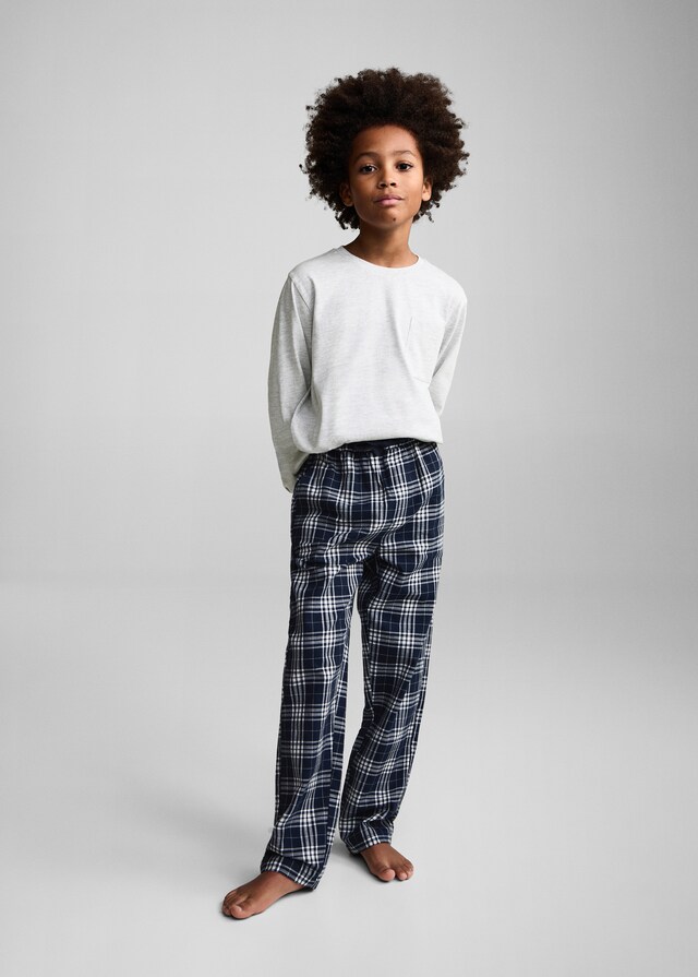 Mango Pigiama Cotone Quadri