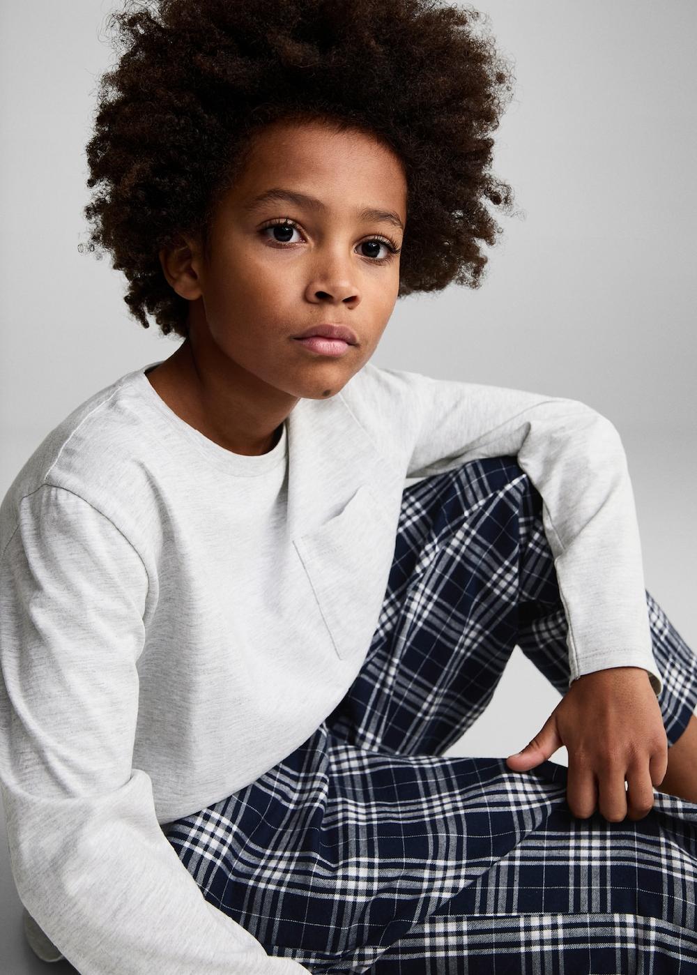 Mango Pigiama cotone quadri