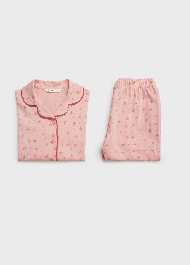 Mango Pigiama Lungo Cotone
