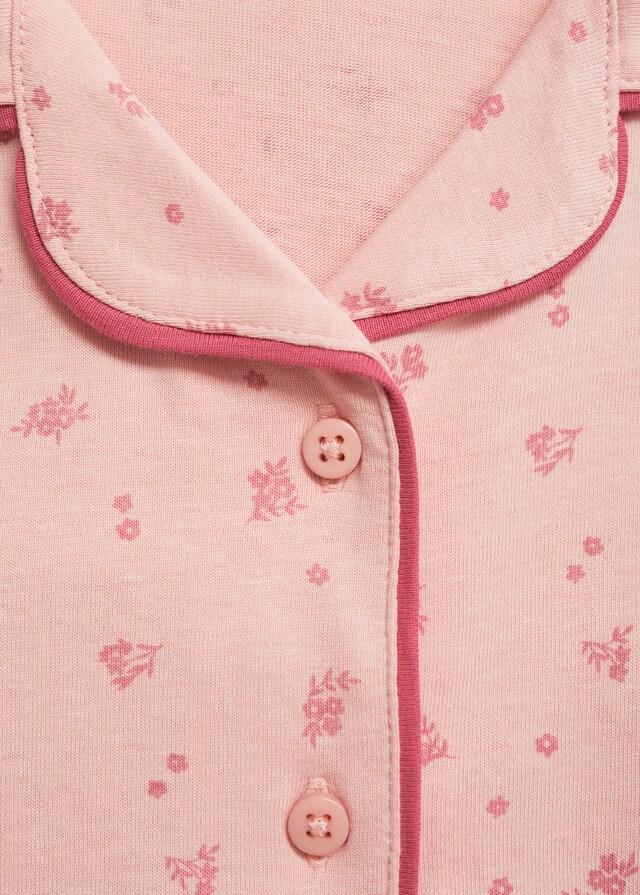 Mango Pigiama Lungo Cotone