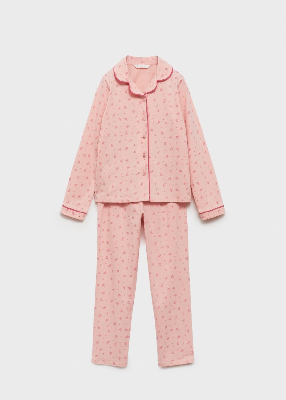 Mango Pigiama lungo cotone