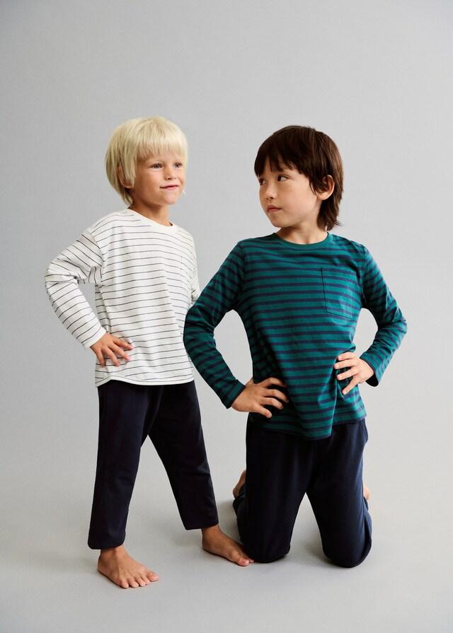 Mango Pigiama Lungo Righe