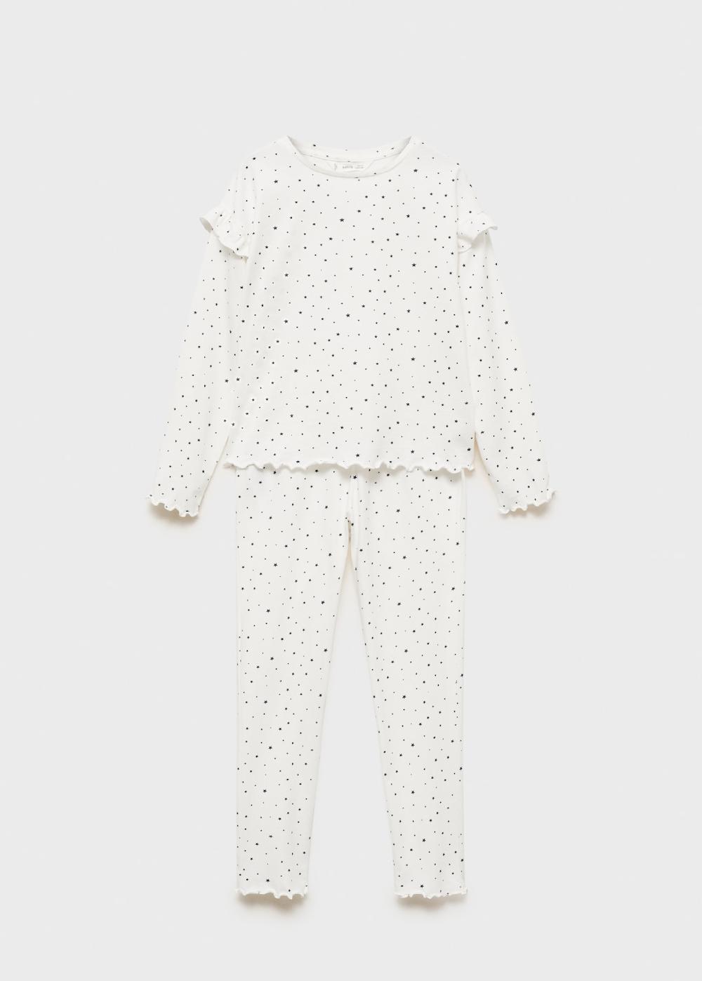 Mango Pigiama lungo stampa stelle