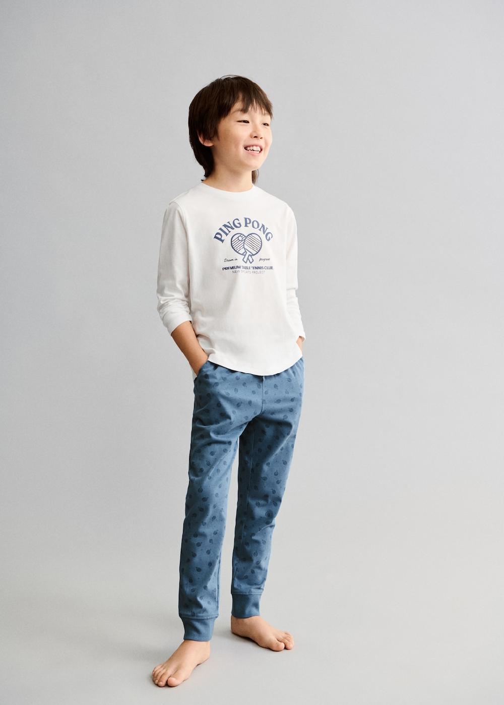 Mango Pigiama lungo stampato