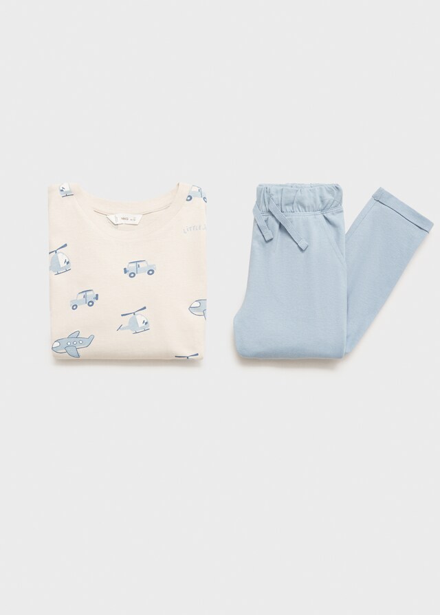 Mango Pigiama Lungo Stampato