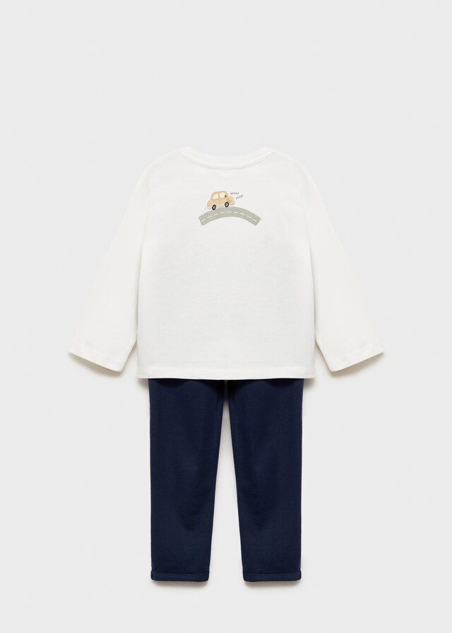 Mango Pigiama Lungo Stampato