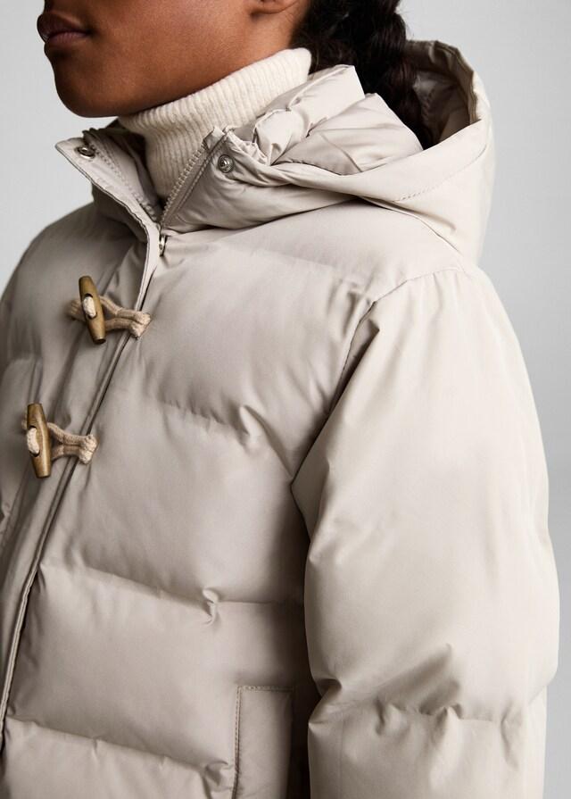 Mango Piumino Imbottito Cappuccio