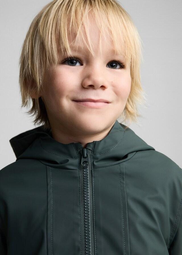 Mango Piumino Impermeabile Cappuccio