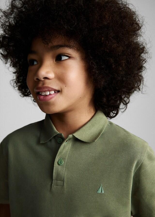 Mango Polo Cotone Maniche Corte