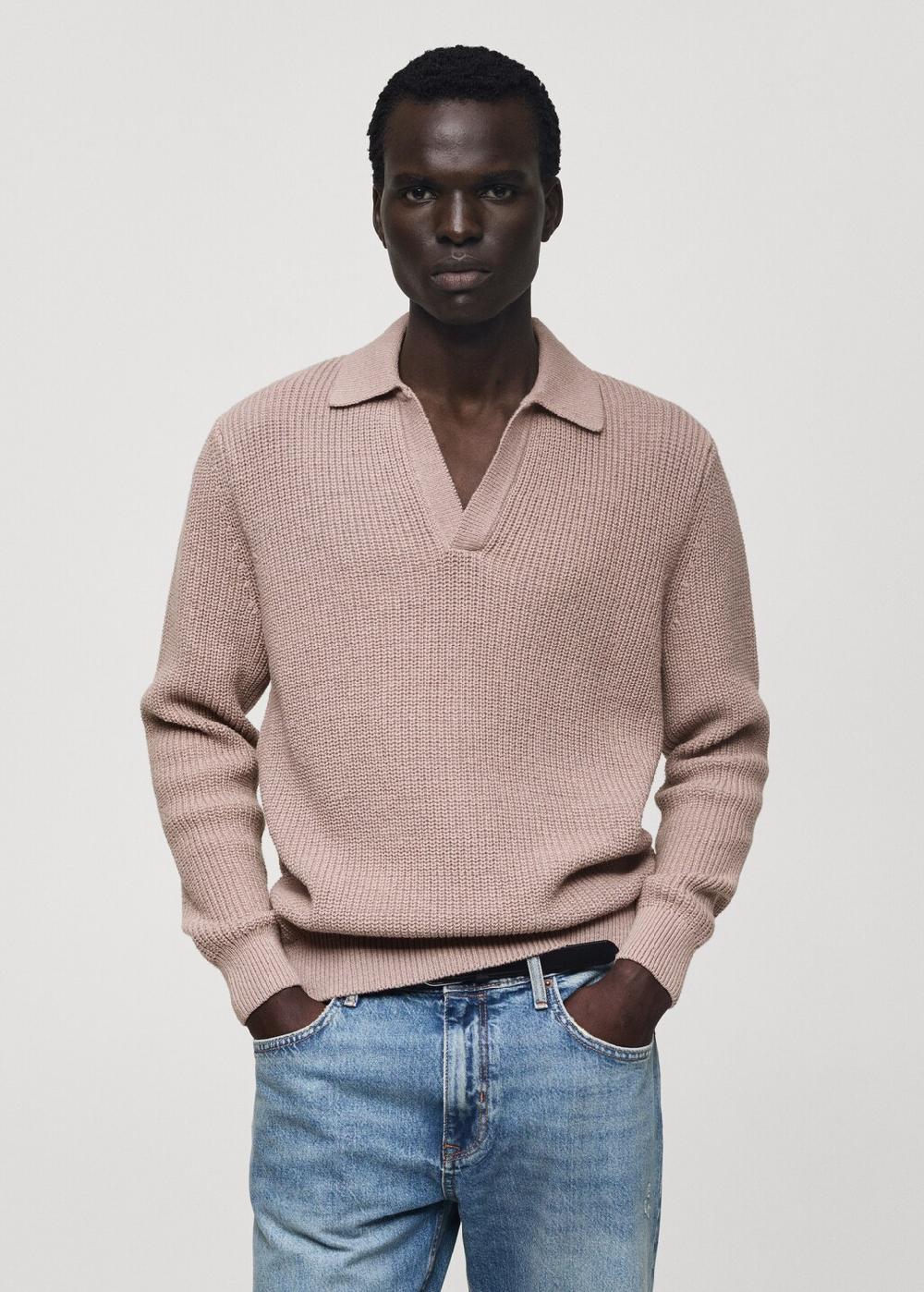 Mango Polo maglia cotone