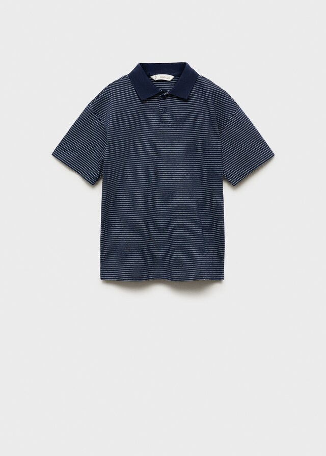 Mango Polo Righe Cotone
