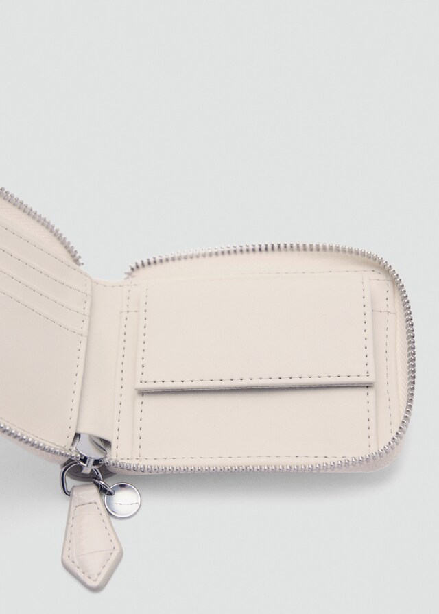 Mango Portafoglio Mini Similpelle Cocco