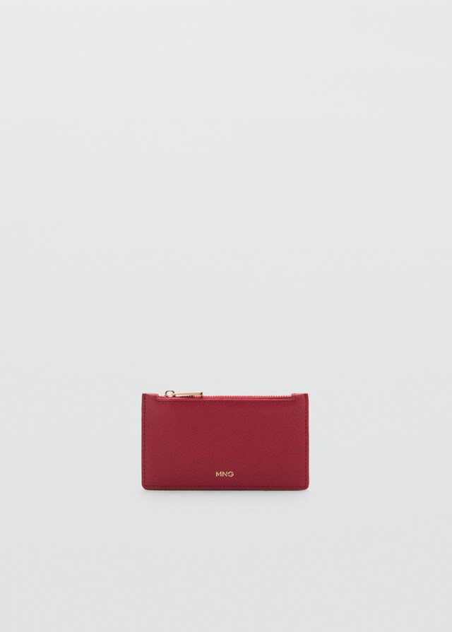 Mango Portamonete Effetto Pelle