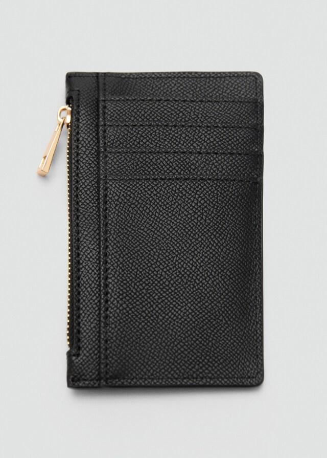 Mango Portamonete Effetto Pelle