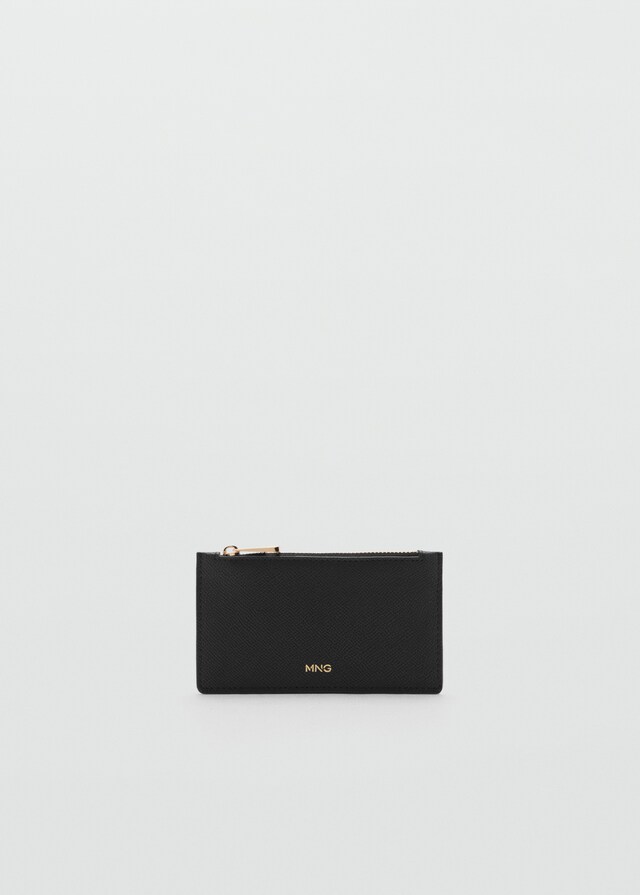 Mango Portamonete Effetto Pelle