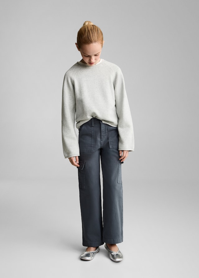 Mango Pullover 100% Cotone Maglia