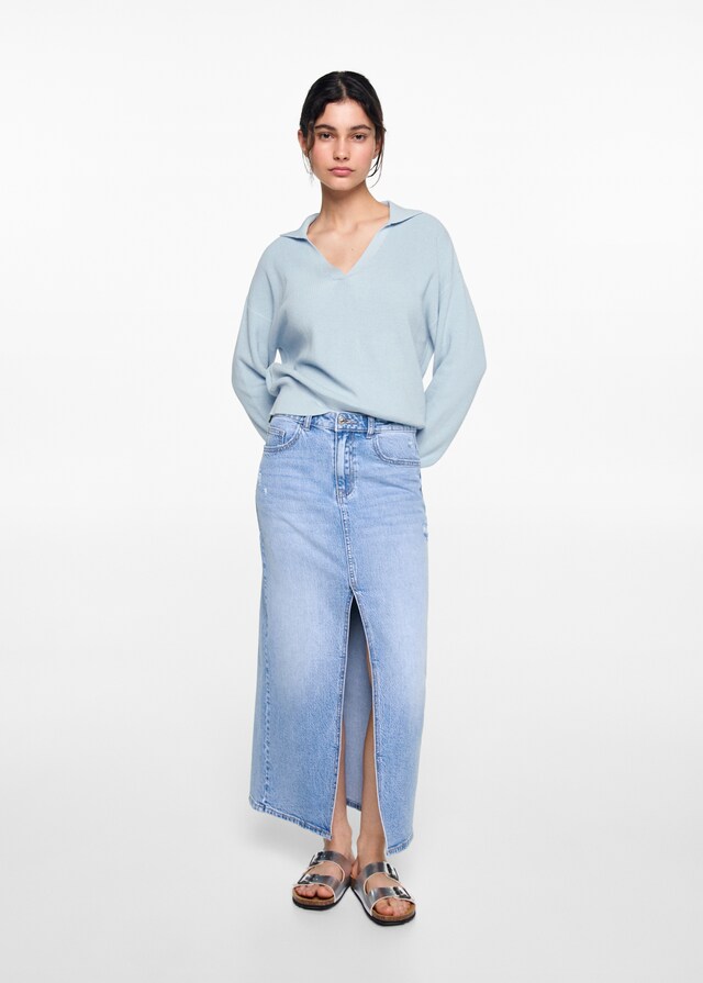 Mango Pullover Collo Polo