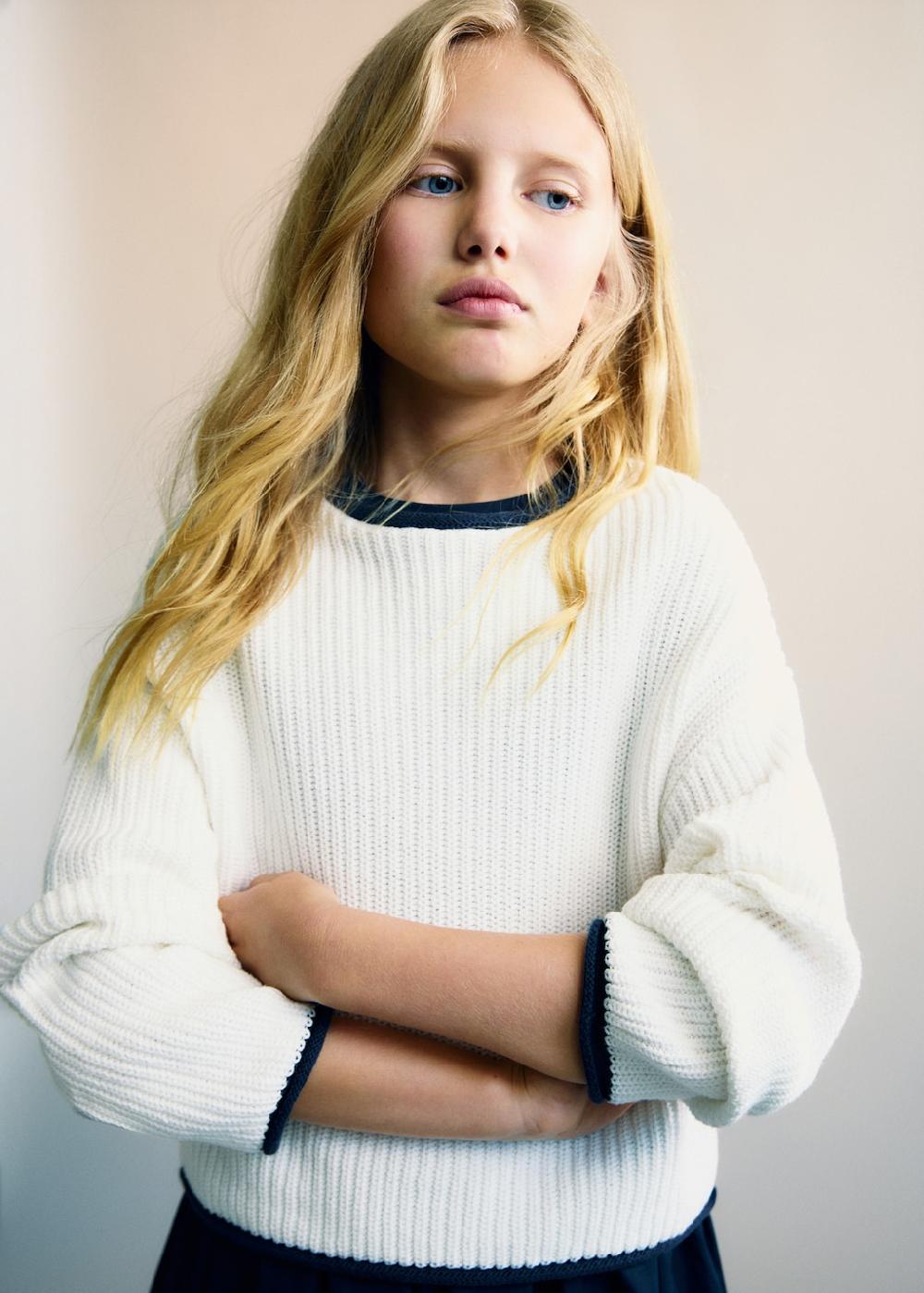 Mango Pullover maglia a coste