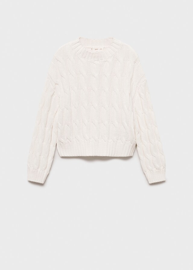 Mango Pullover Maglia Intrecciato