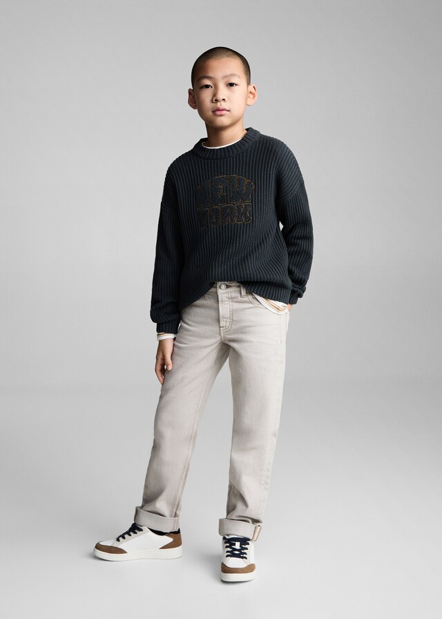 Mango Pullover Maglia Messaggio