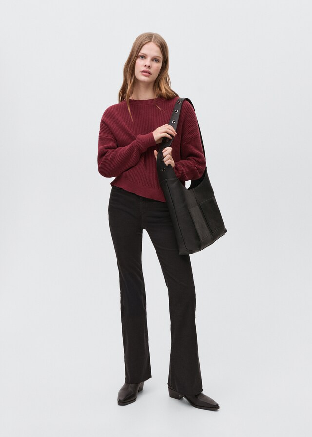 Mango Pullover Maglia Spacchi