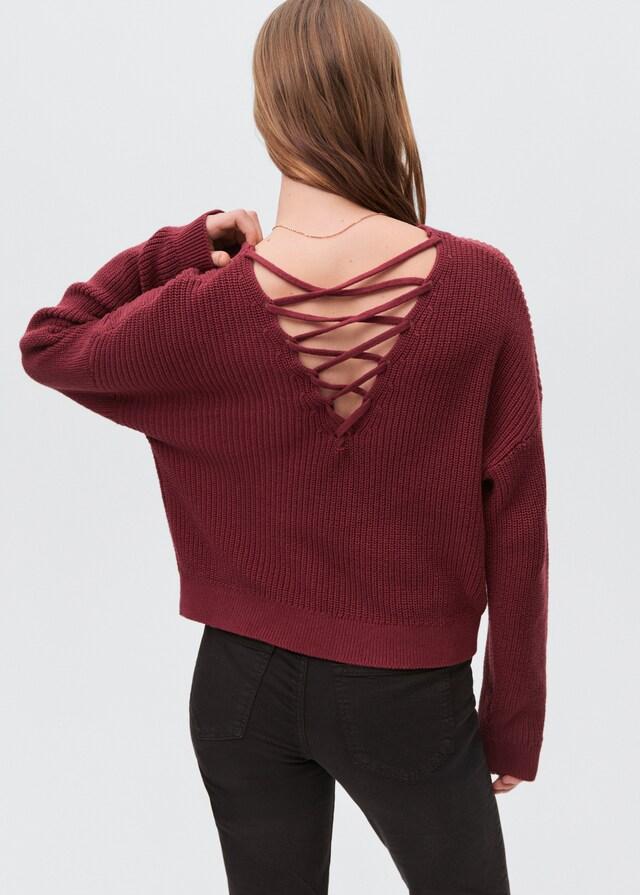 Mango Pullover Maglia Spacchi