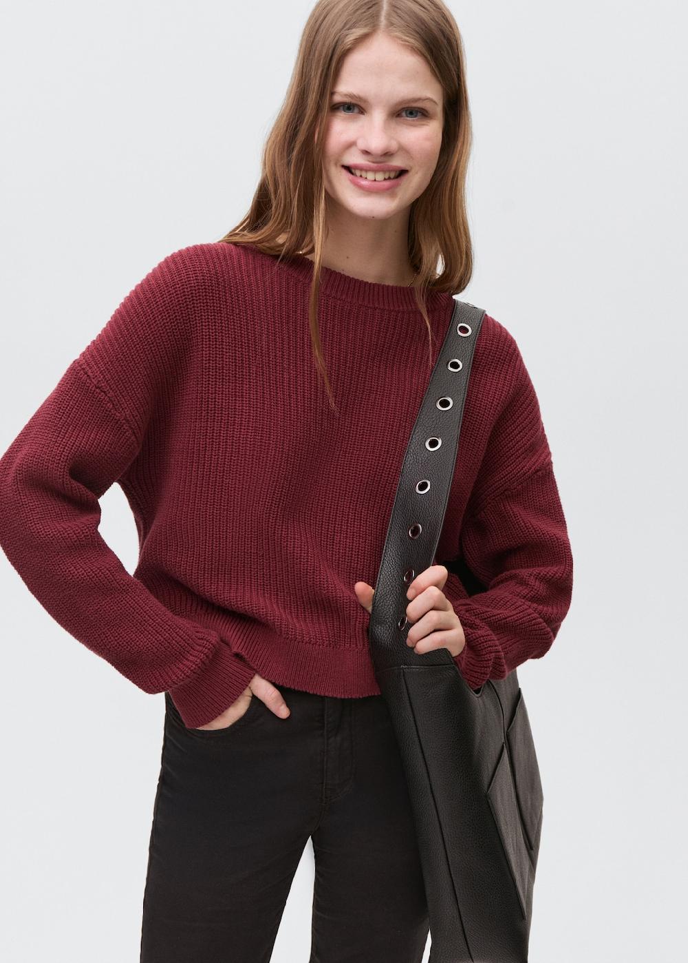 Mango Pullover maglia spacchi