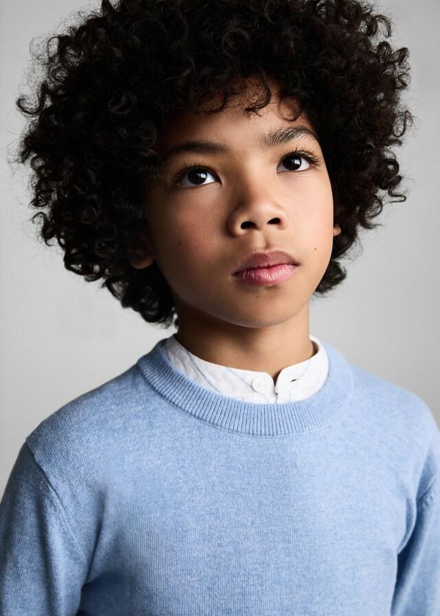 Mango Pullover Melangiato Cotone