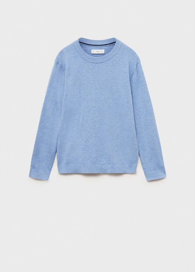 Mango Pullover Melangiato Cotone