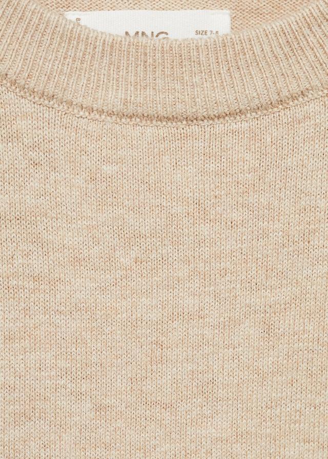 Mango Pullover Melangiato Cotone