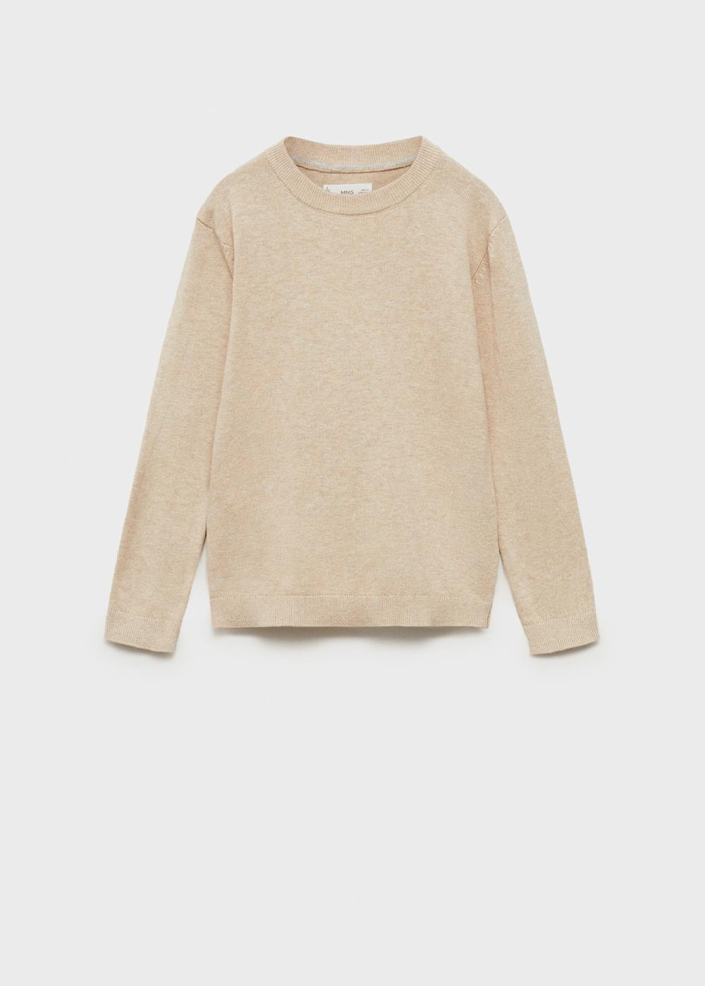 Mango Pullover melangiato cotone