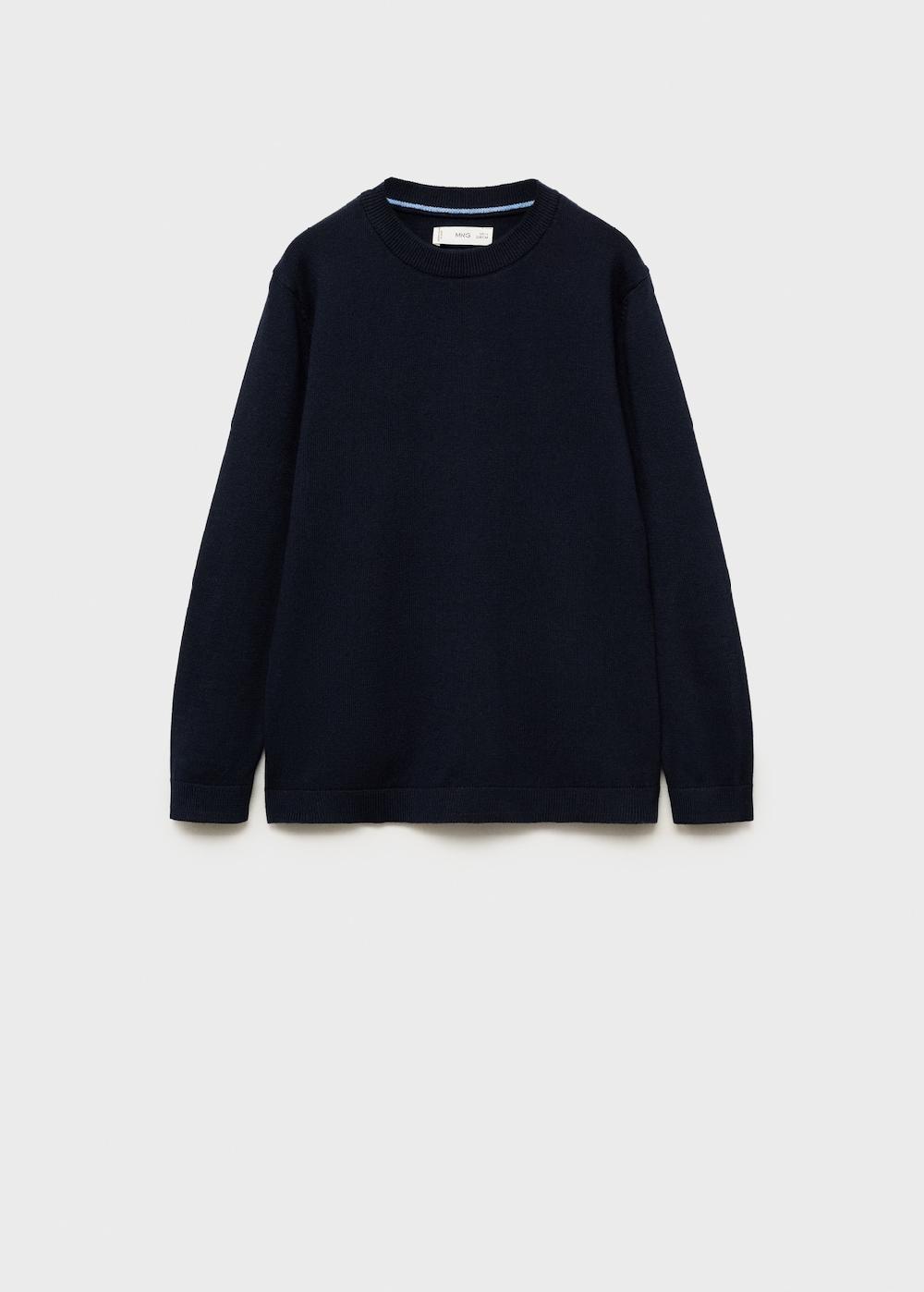 Mango Pullover melangiato cotone