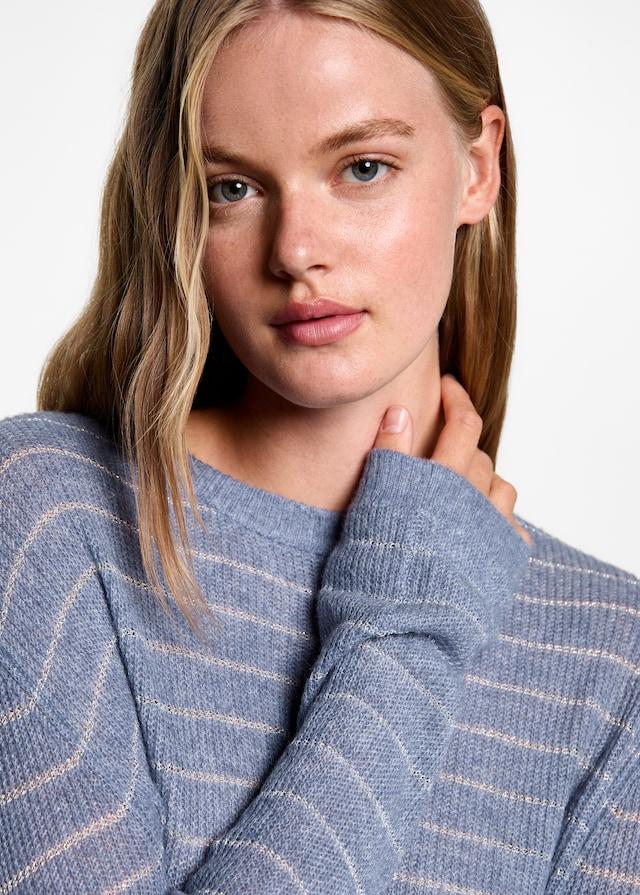 Mango Pullover Righe Lurex