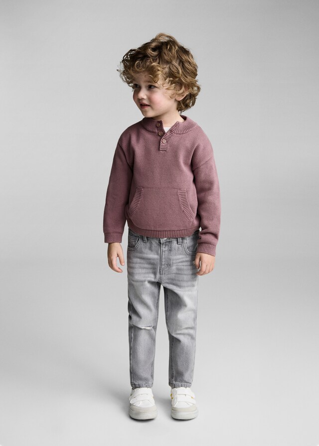 Mango Pullover Tasca Canguro